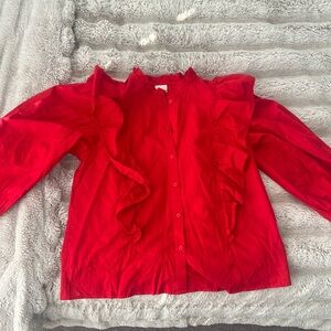 A New Day - Red long sleeve